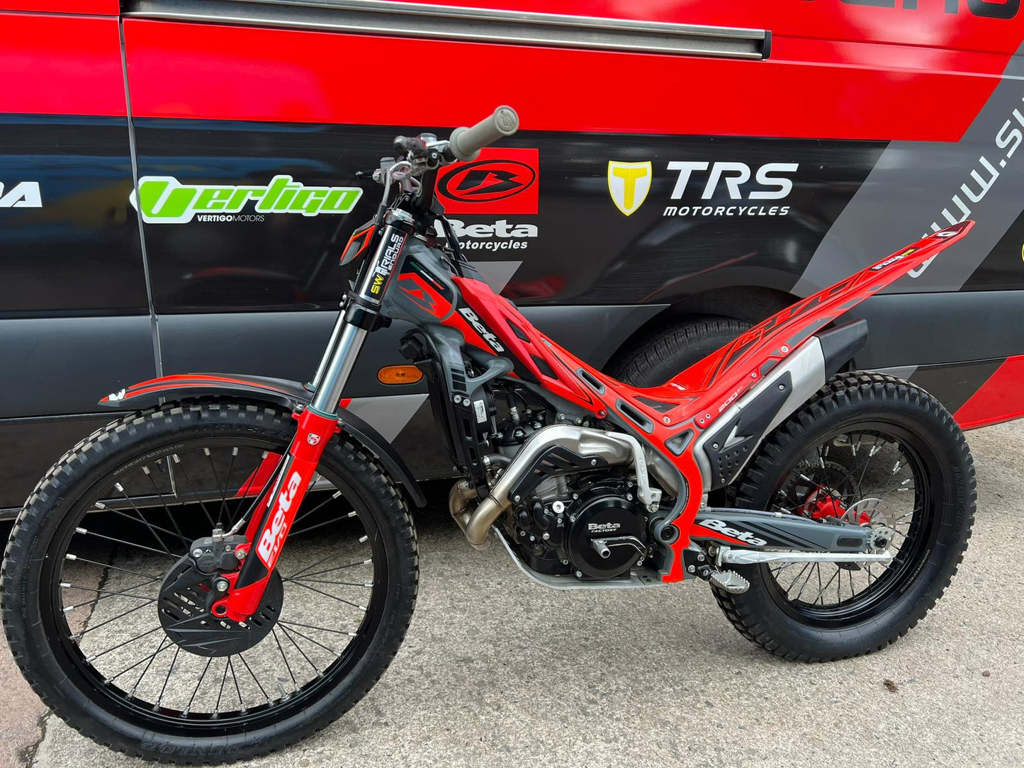 2025 Beta EVO 2T 200cc Trials Bike