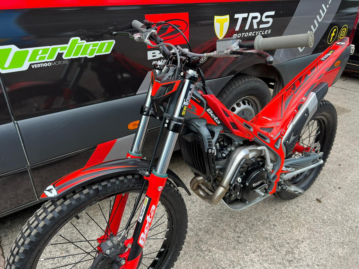 2025 Beta EVO 2T 200cc Trials Bike