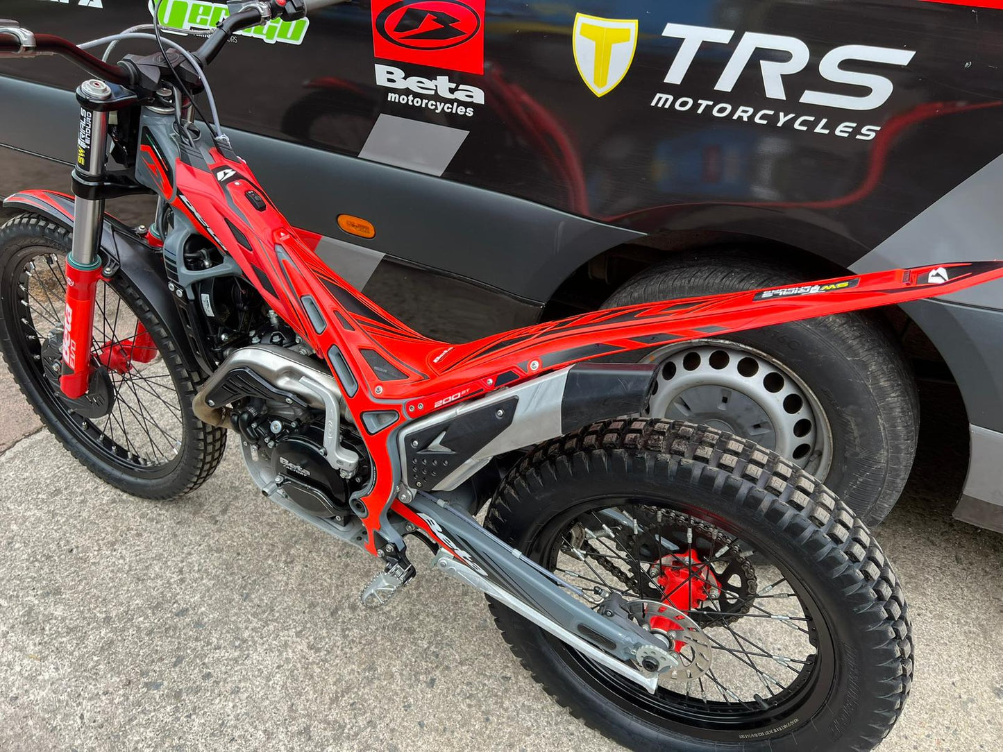 2025 Beta EVO 2T 200cc Trials Bike