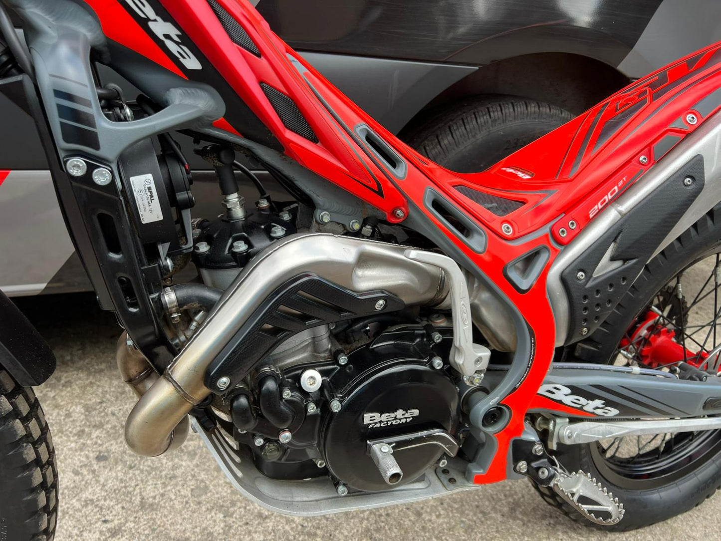 2025 Beta EVO 2T 200cc Trials Bike