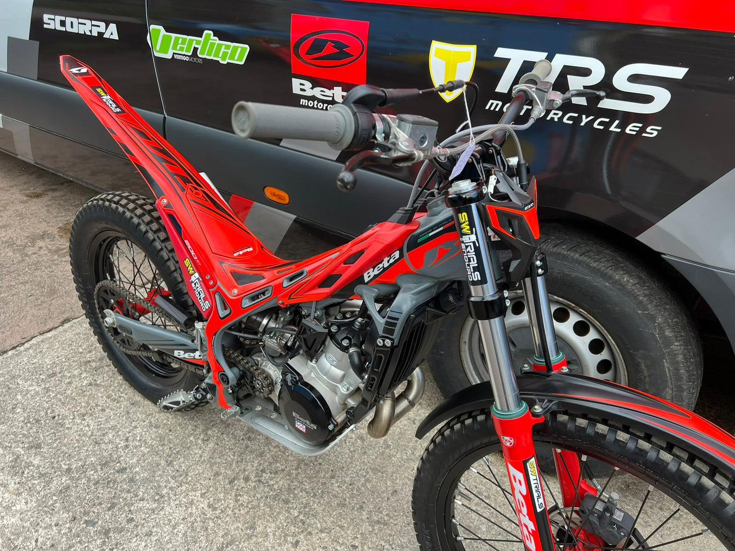 2025 Beta EVO 2T 200cc Trials Bike