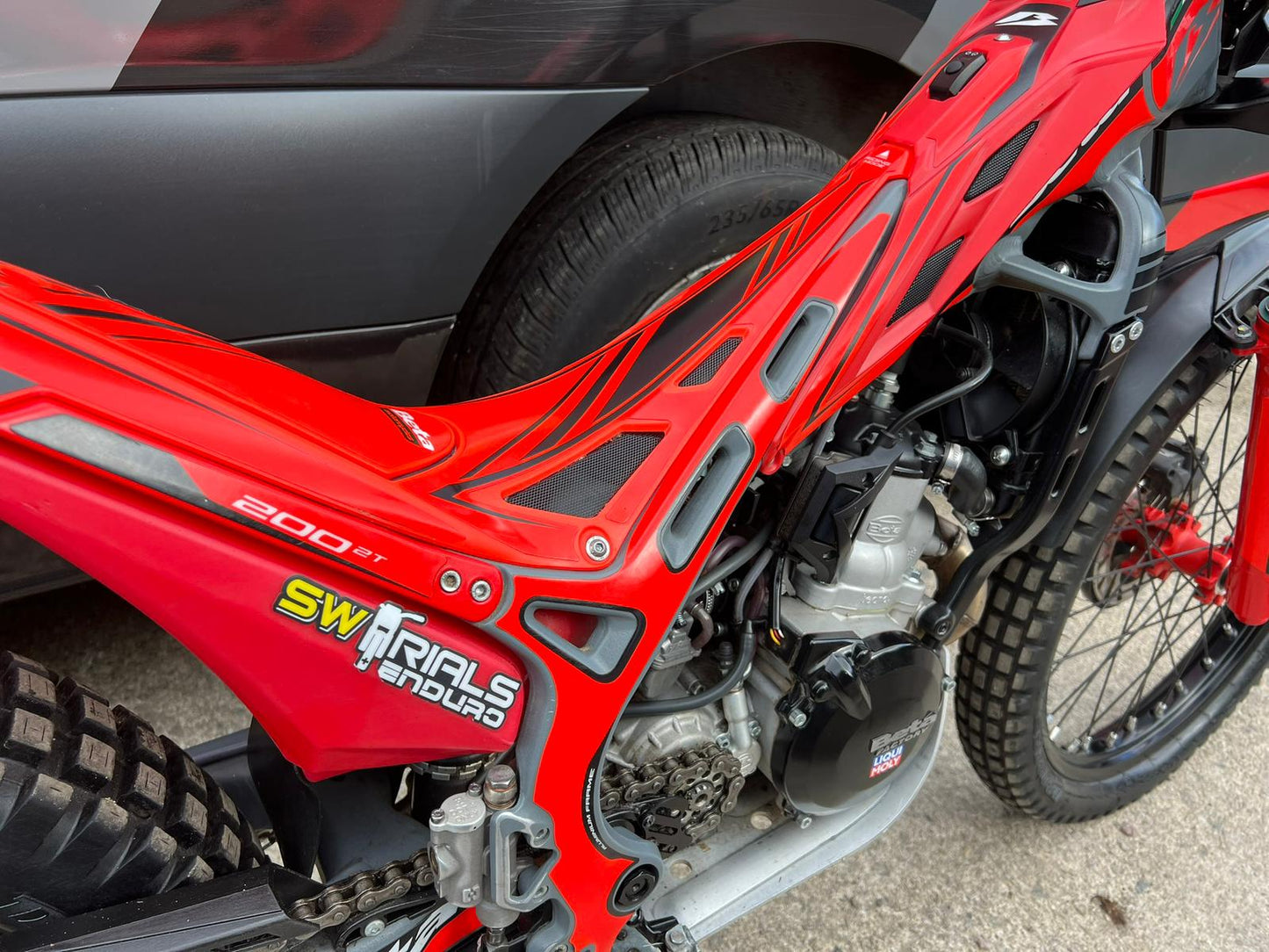 2025 Beta EVO 2T 200cc Trials Bike