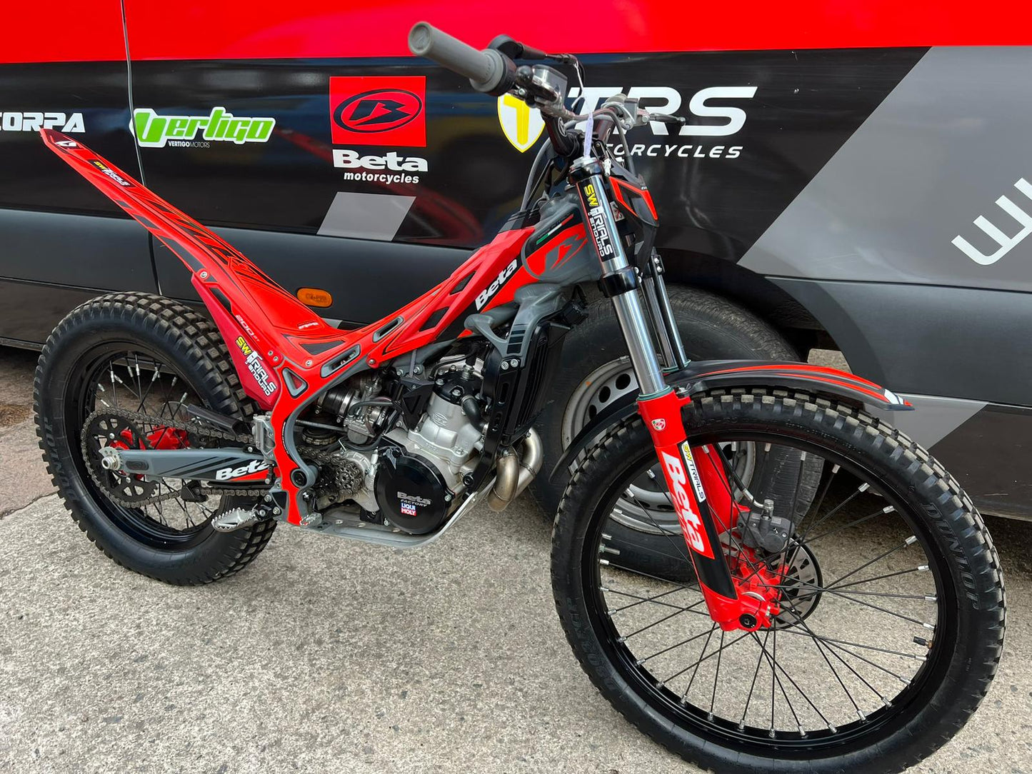 2025 Beta EVO 2T 200cc Trials Bike