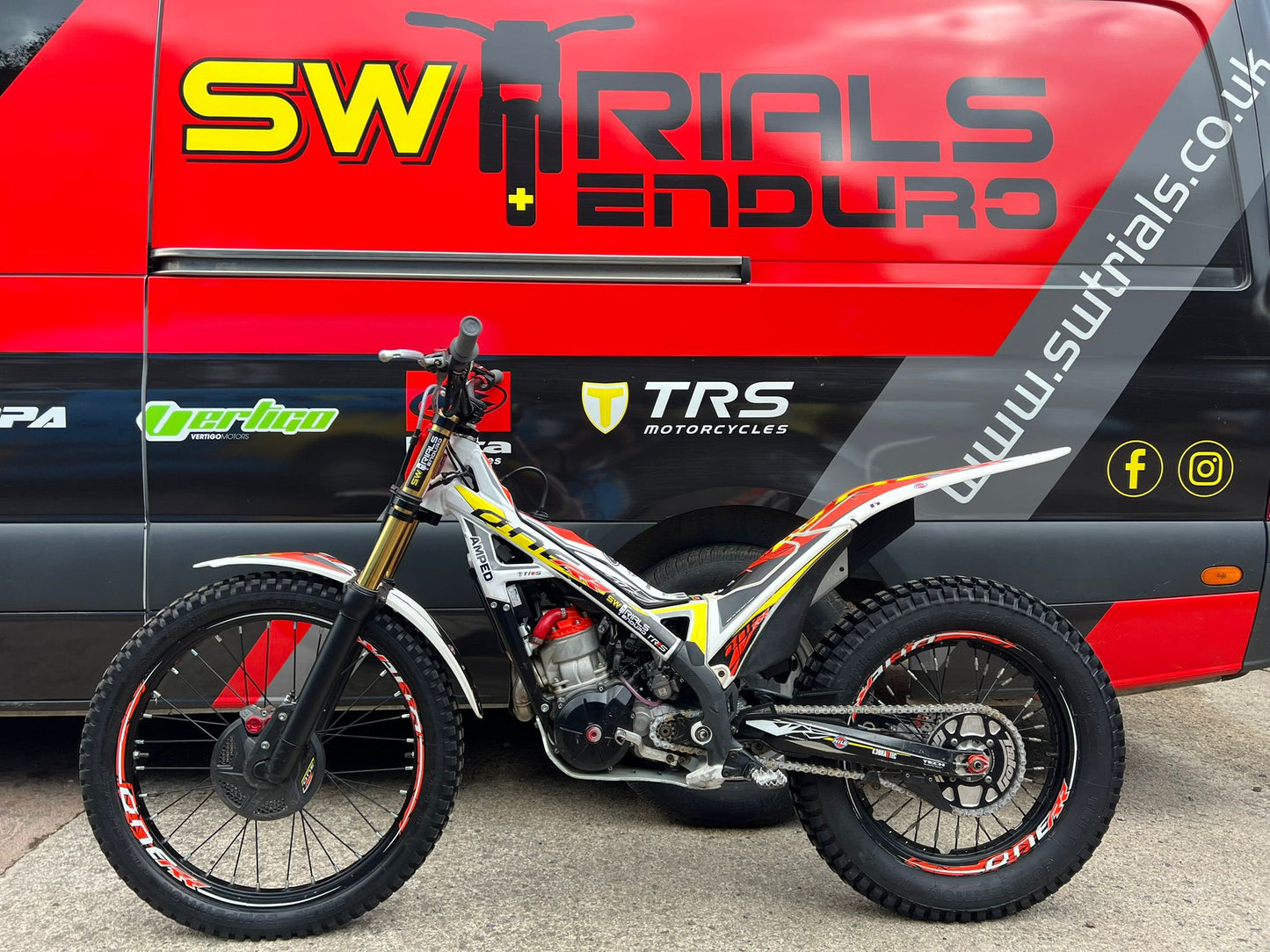 2025 TRS One RR 300cc Trials Bike