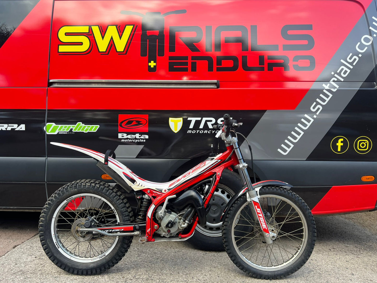 2017 Beta EVO Junior SW 80cc Trials Bike