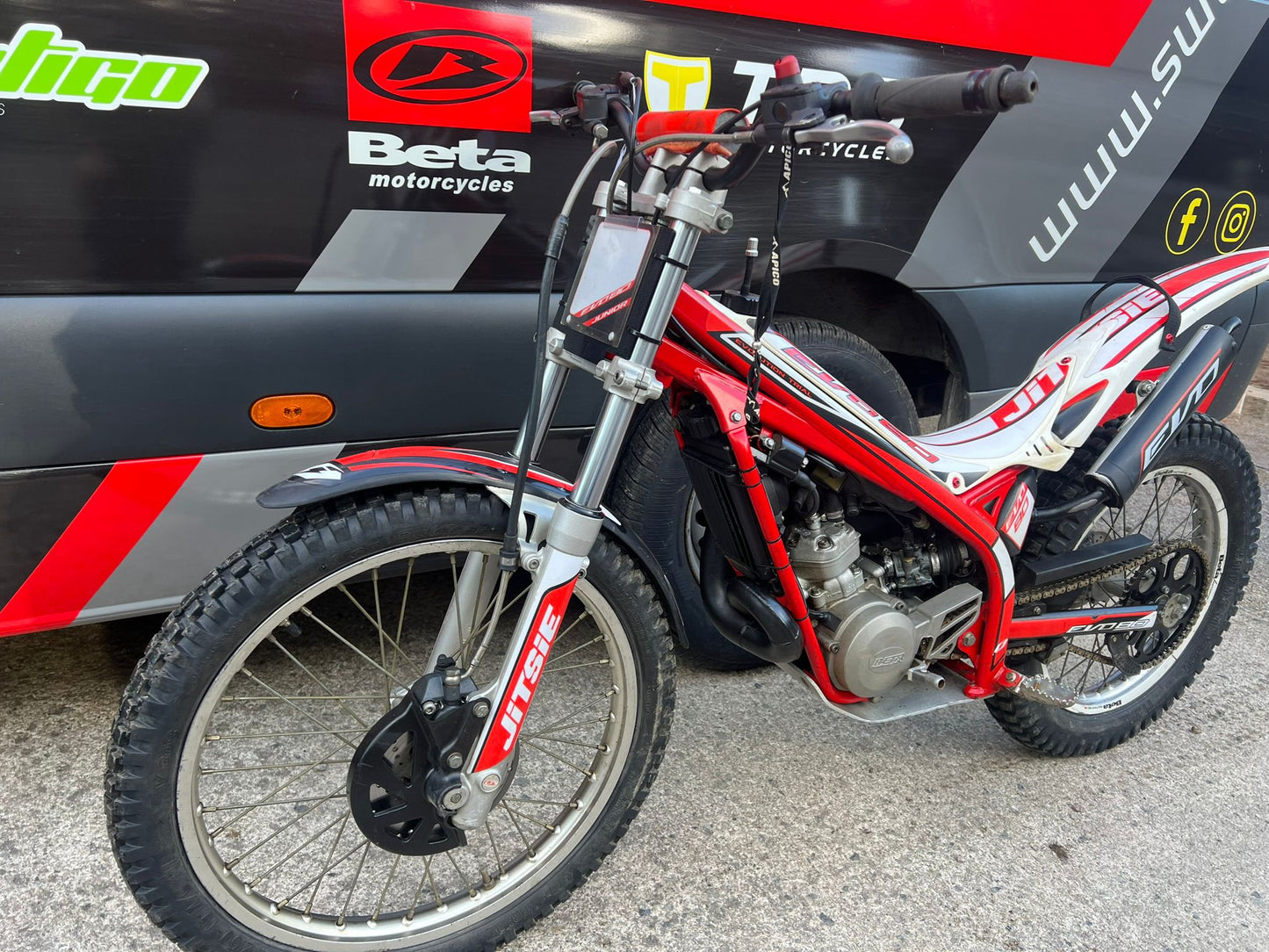 2017 Beta EVO Junior SW 80cc Trials Bike