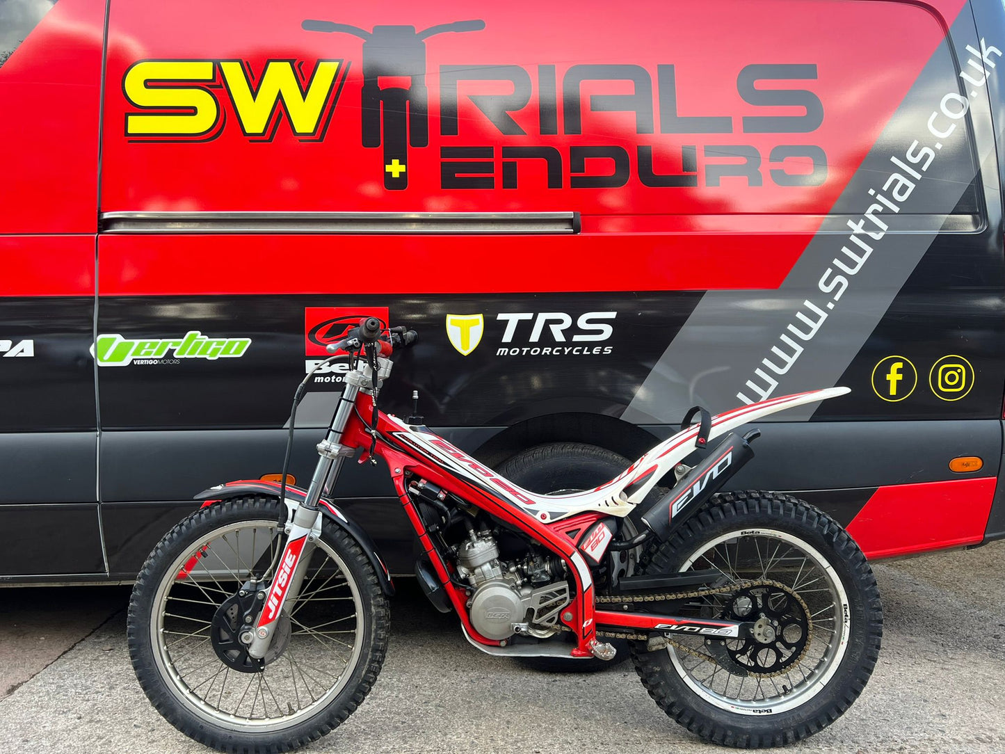 2017 Beta EVO Junior SW 80cc Trials Bike