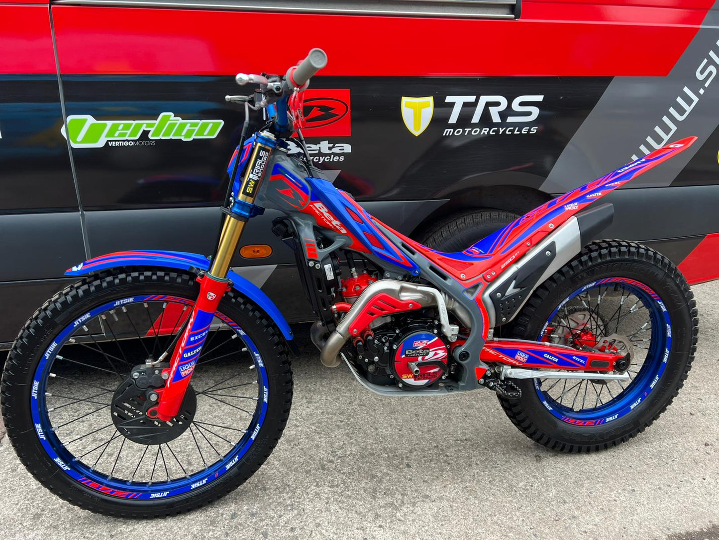 2025 Beta EVO Factory 2T 250cc Trials Bike
