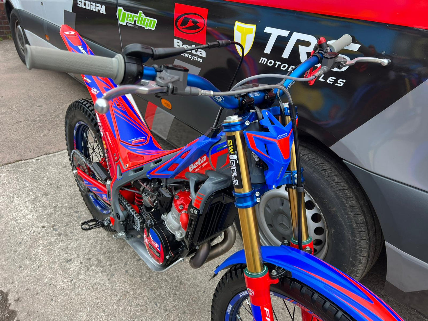 2025 Beta EVO Factory 2T 250cc Trials Bike