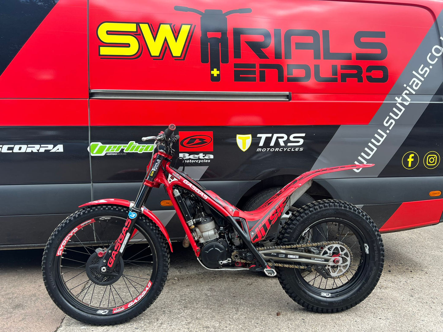 2018 GASGAS TXT Racing 300cc Trials Bike