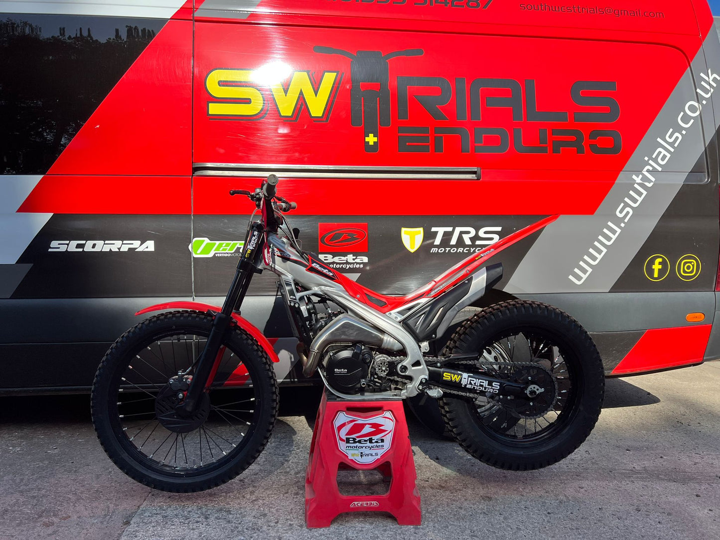 2026 Beta SINCRO 2T 250cc Trials Bike