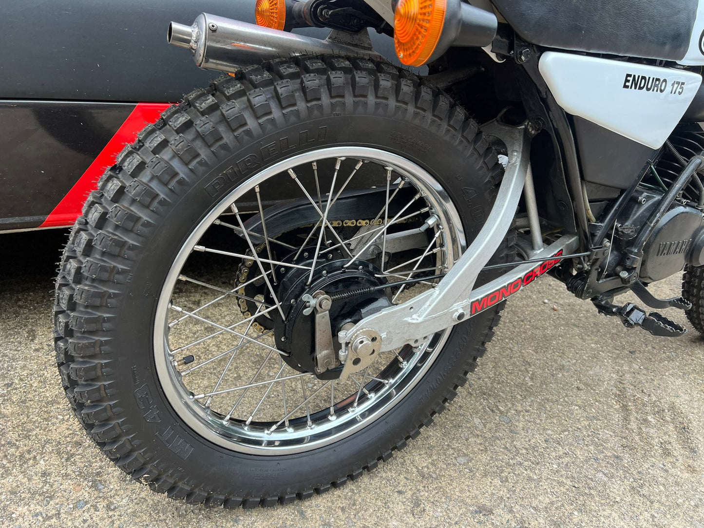 1980 Yamaha DT175 MX 171cc Classic Enduro Bike