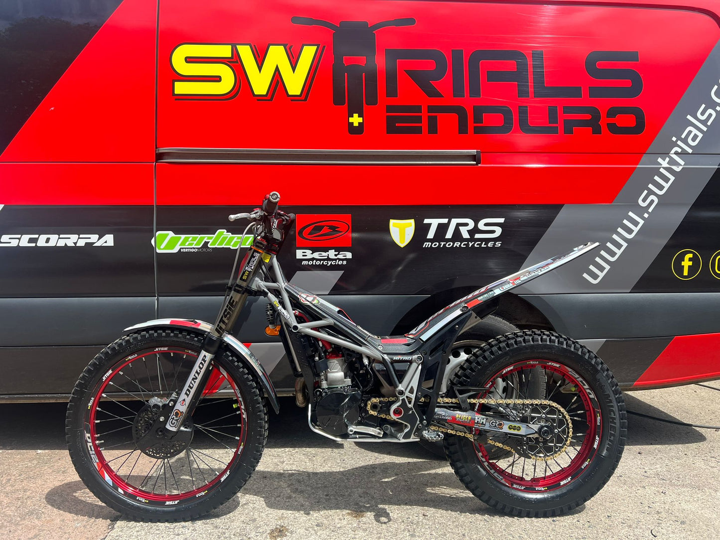 2024 Vertigo Nitro DL RS 250cc Trials Bike