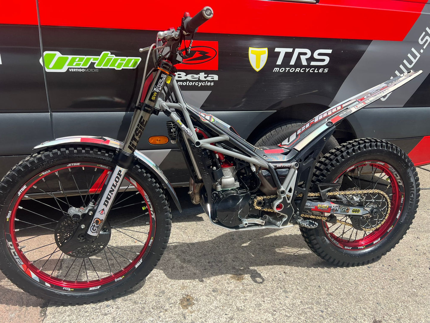 2024 Vertigo Nitro DL RS 250cc Trials Bike