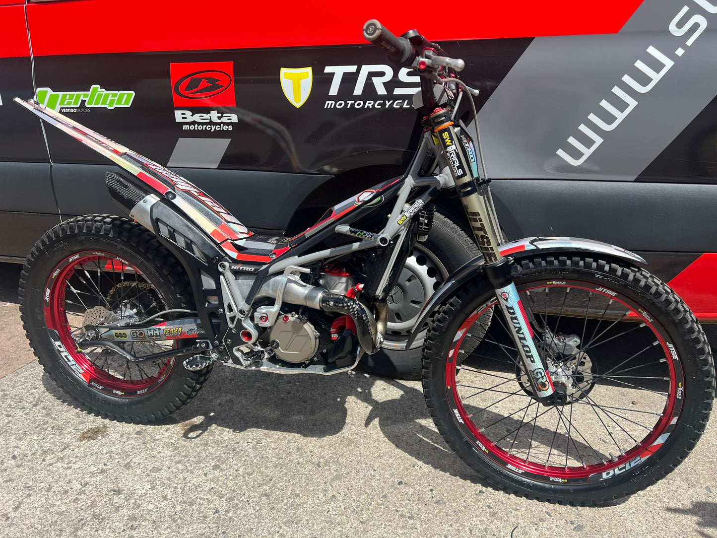 2024 Vertigo Nitro DL RS 250cc Trials Bike