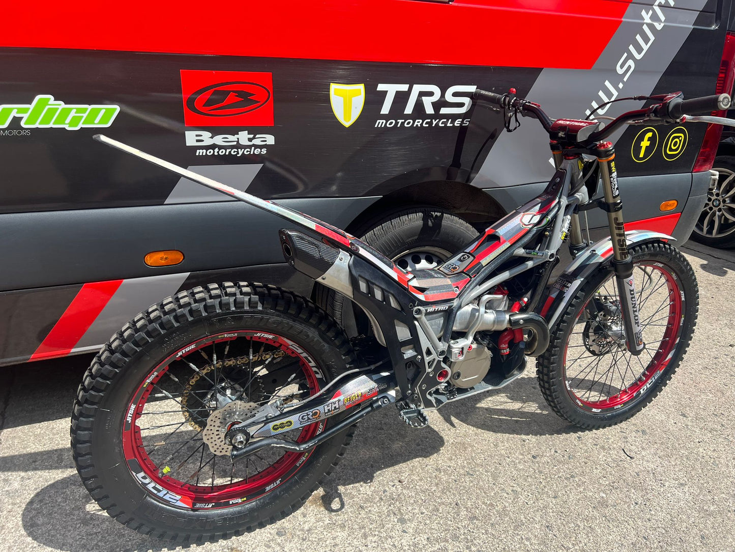 2024 Vertigo Nitro DL RS 250cc Trials Bike