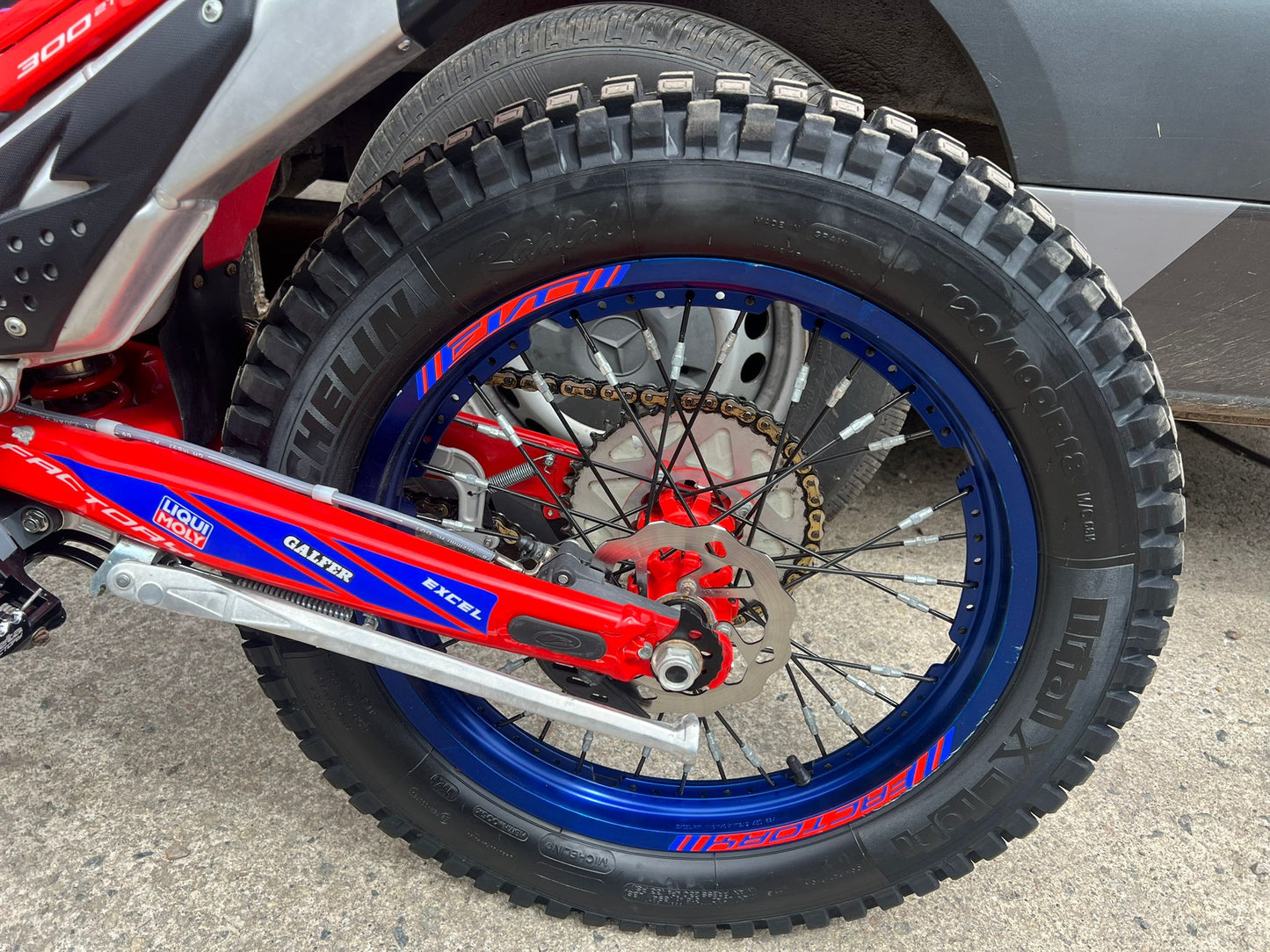 2025 Beta EVO Factory 2T 300cc Trials Bike