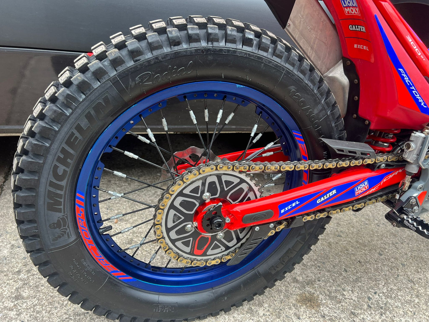 2025 Beta EVO Factory 2T 300cc Trials Bike