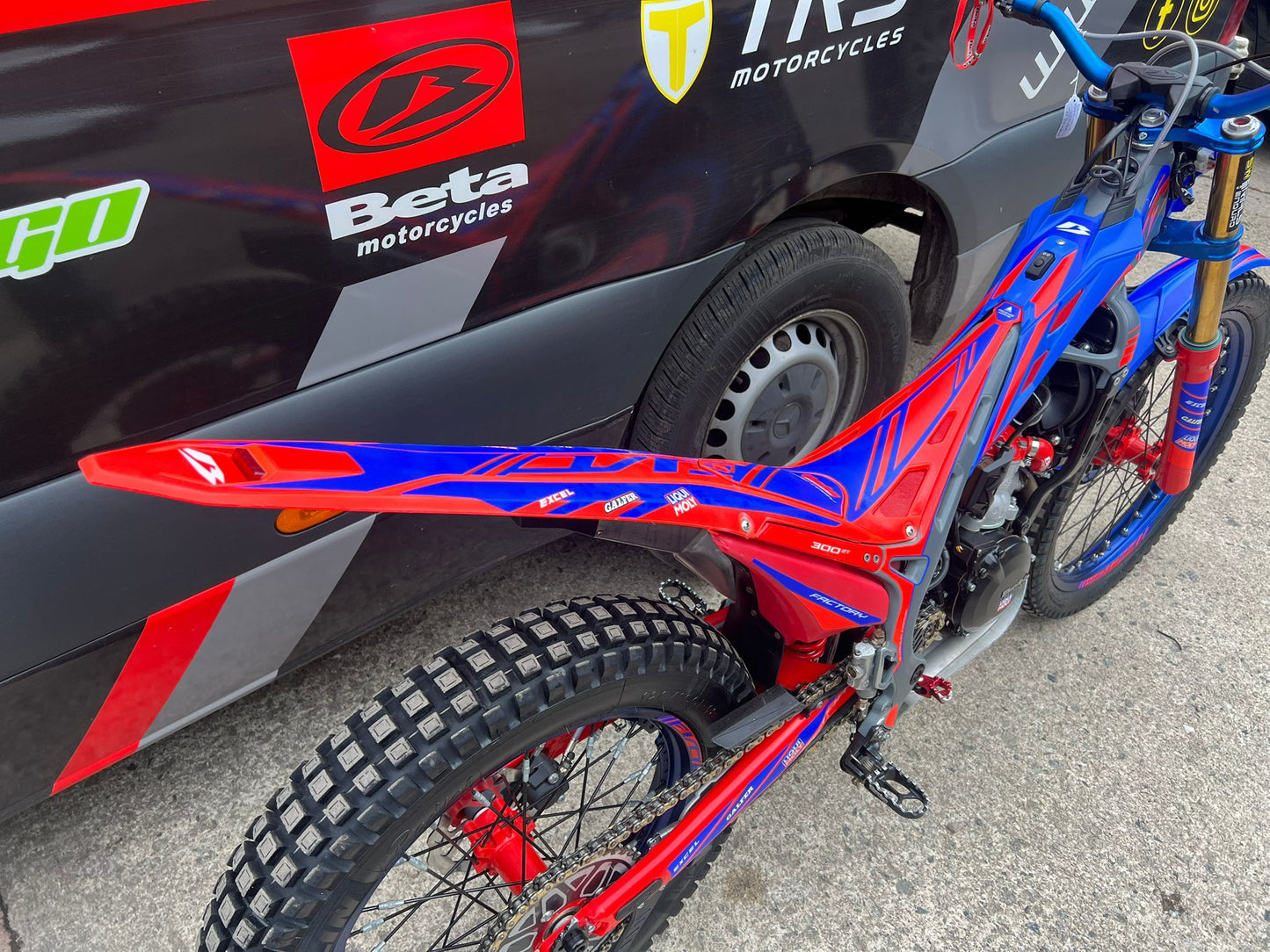 2025 Beta EVO Factory 2T 300cc Trials Bike