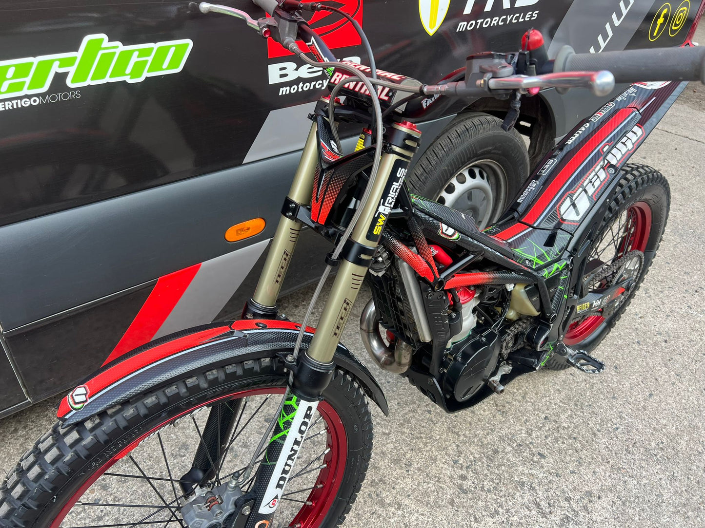 2022 Vertigo JB-R Jaime Busto Replica 250cc Trials Bike