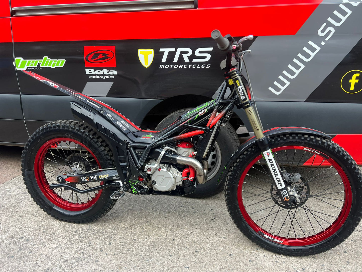2022 Vertigo JB-R Jaime Busto Replica 250cc Trials Bike
