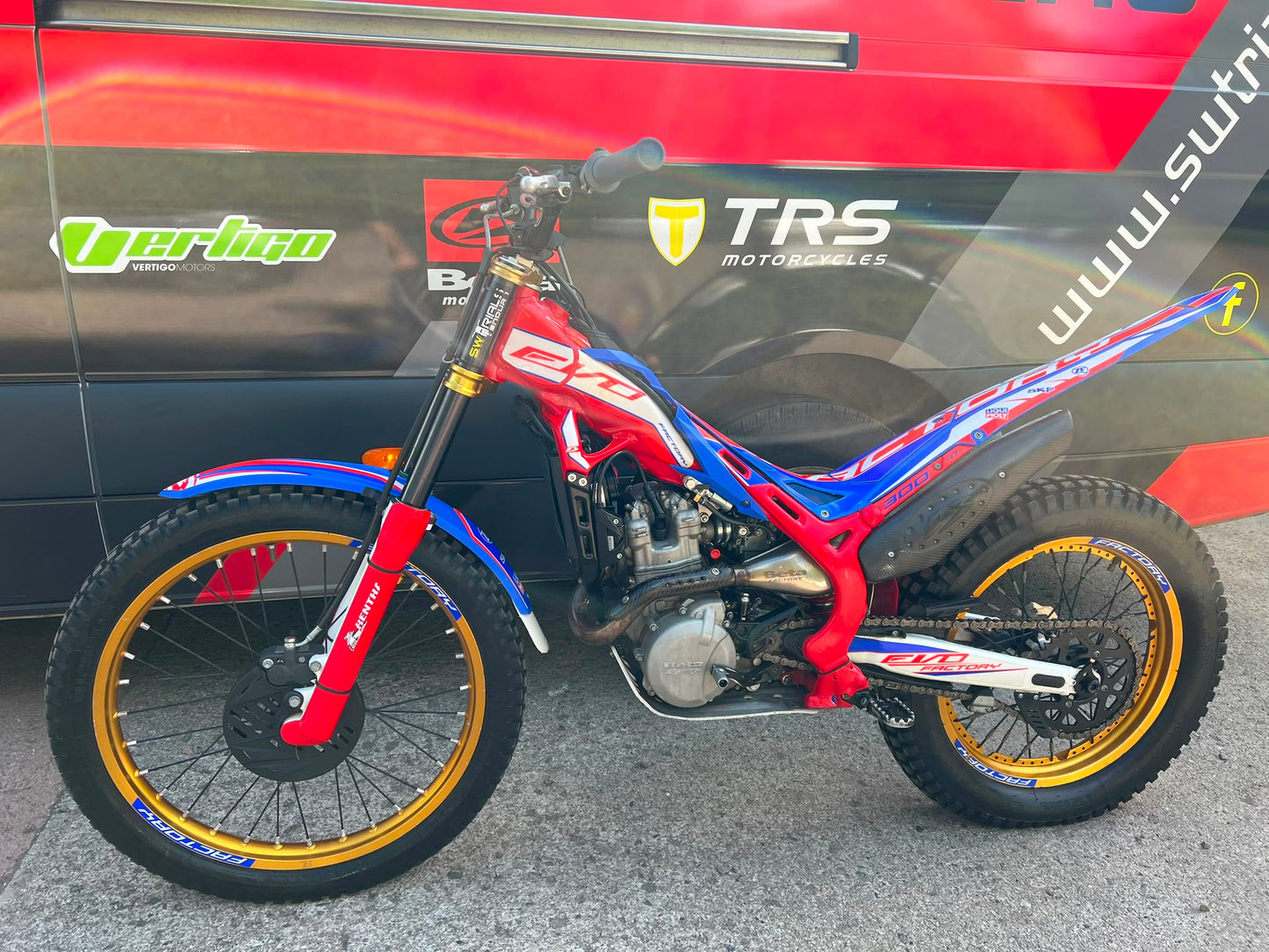 2022 Beta EVO Factory 4T 300cc Trials Bike