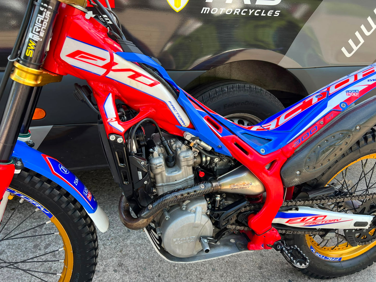 2022 Beta EVO Factory 4T 300cc Trials Bike