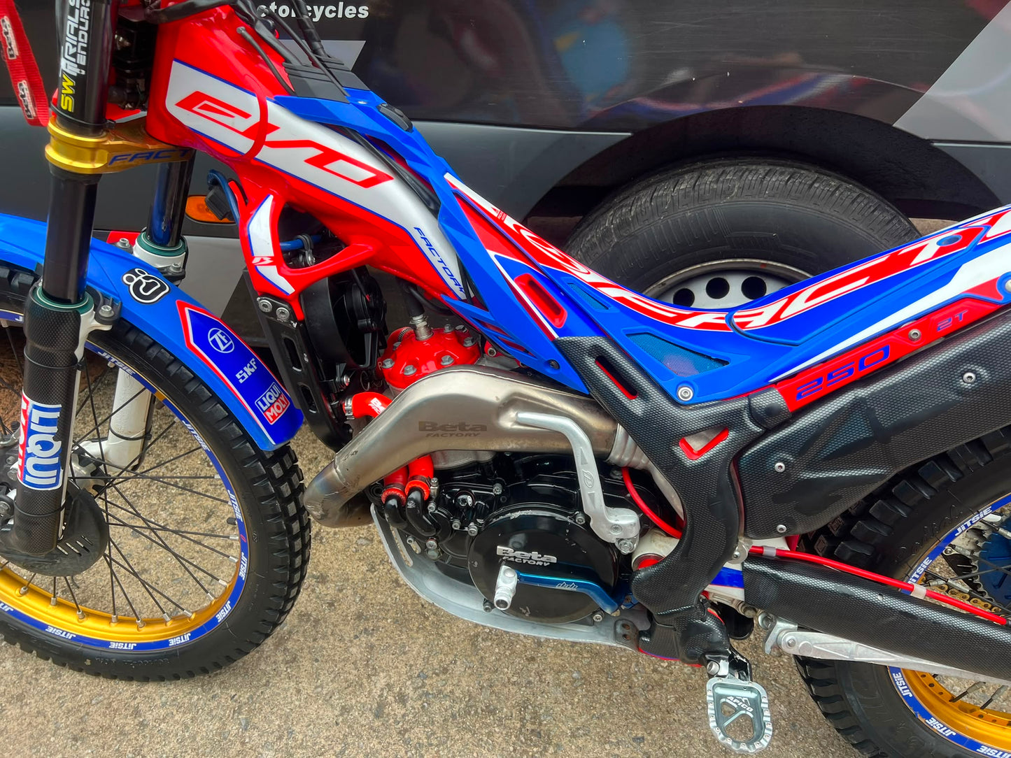 2022 Beta EVO Factory 2T 250cc Trials Bike
