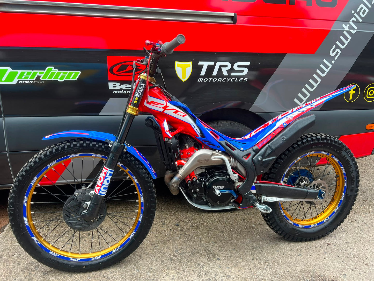 2022 Beta EVO Factory 2T 250cc Trials Bike