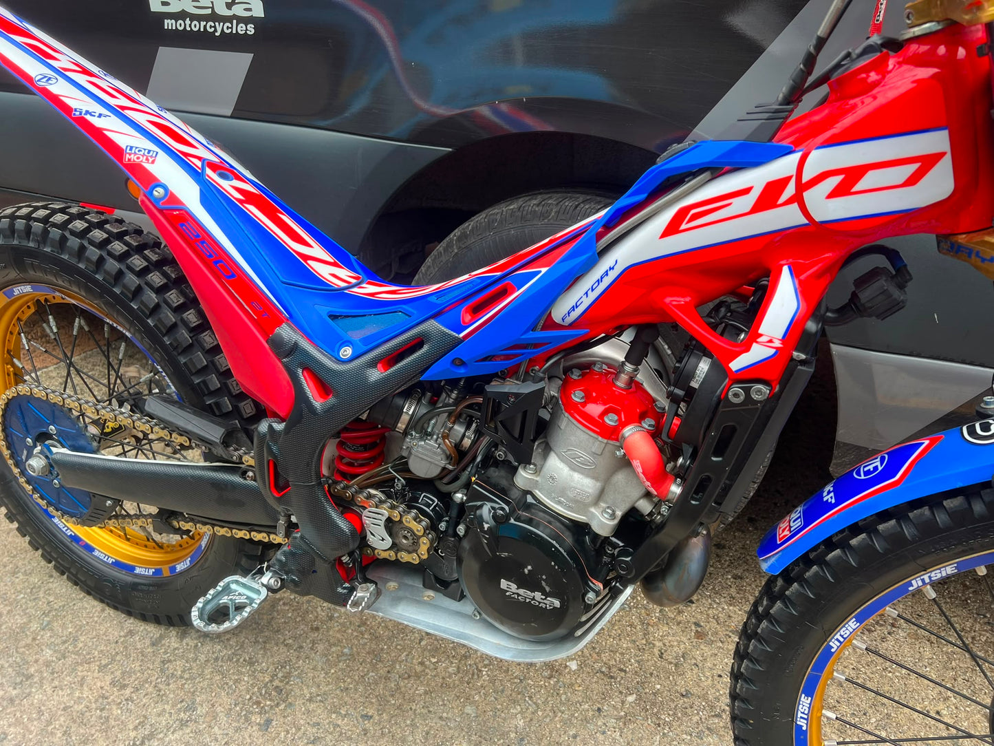 2022 Beta EVO Factory 2T 250cc Trials Bike