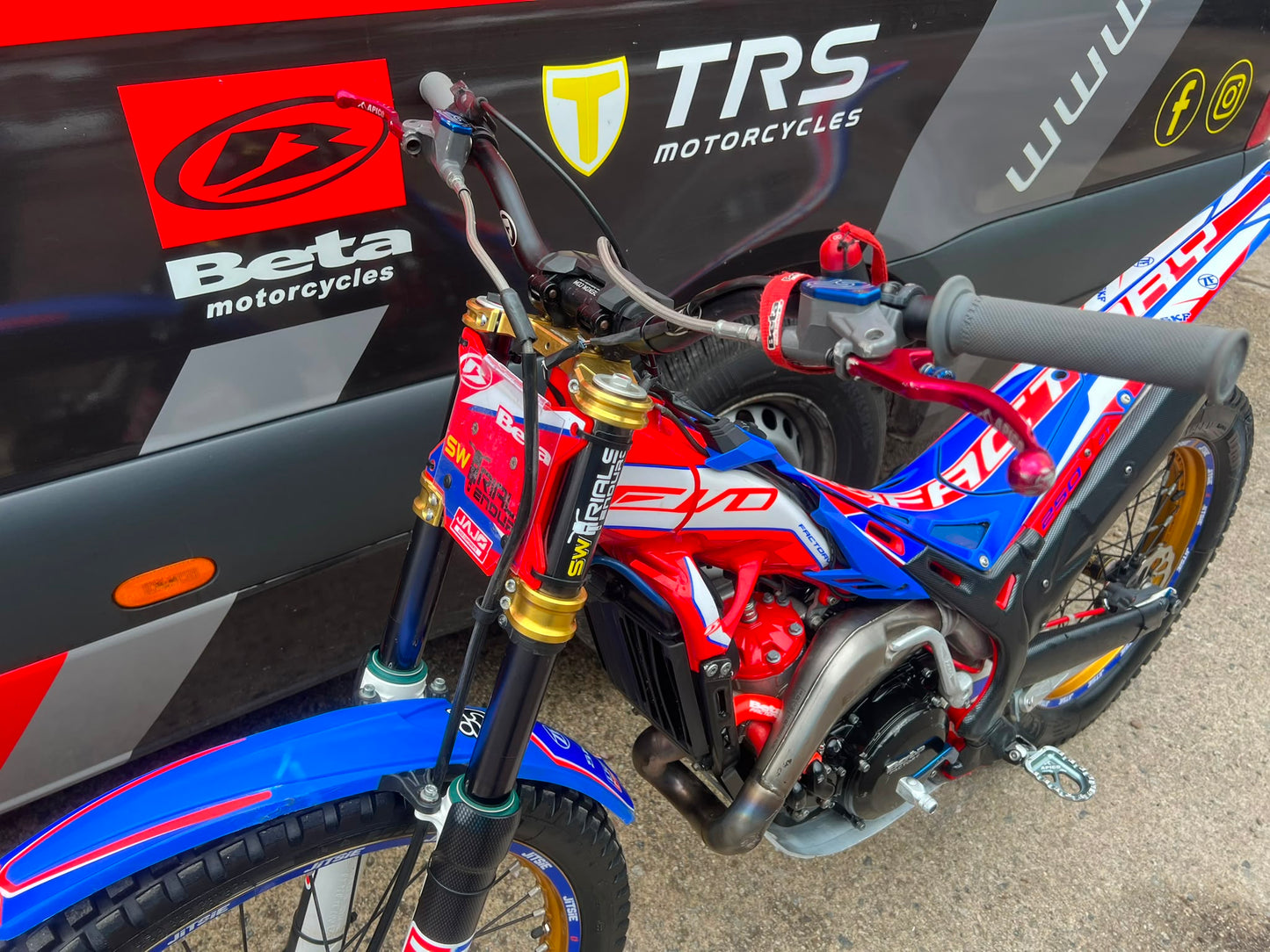 2022 Beta EVO Factory 2T 250cc Trials Bike