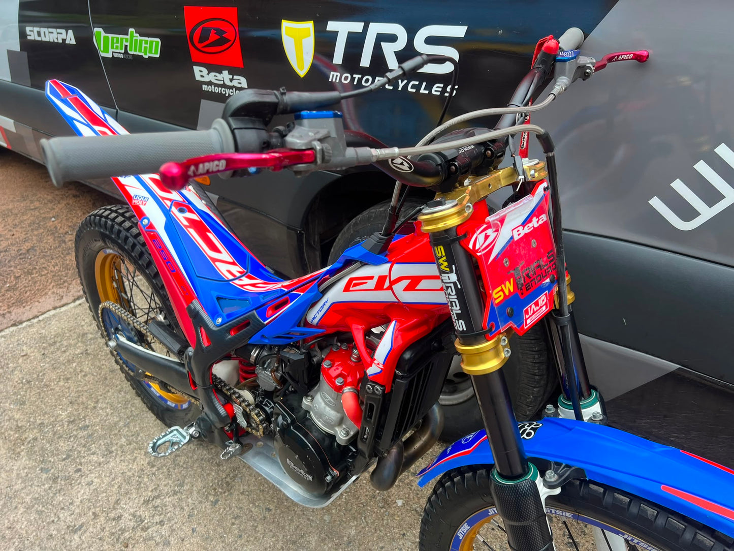 2022 Beta EVO Factory 2T 250cc Trials Bike