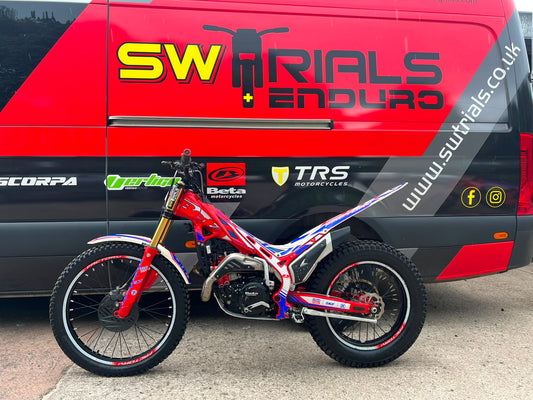 2023 Beta EVO Factory 2T 125cc Trials Bike