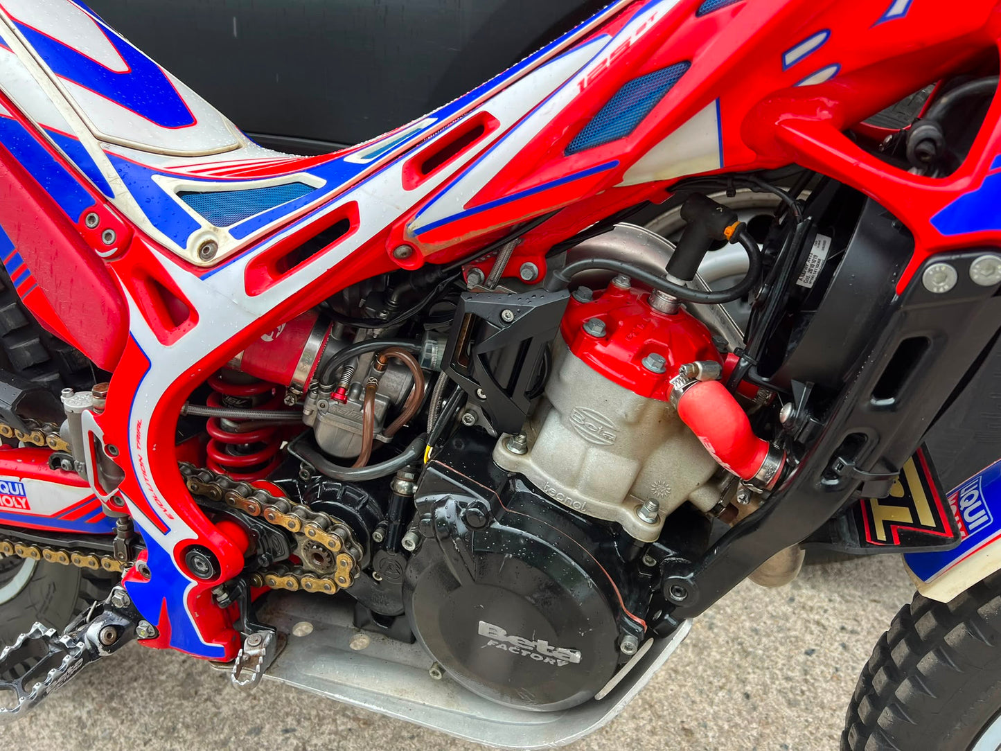 2023 Beta EVO Factory 2T 125cc Trials Bike