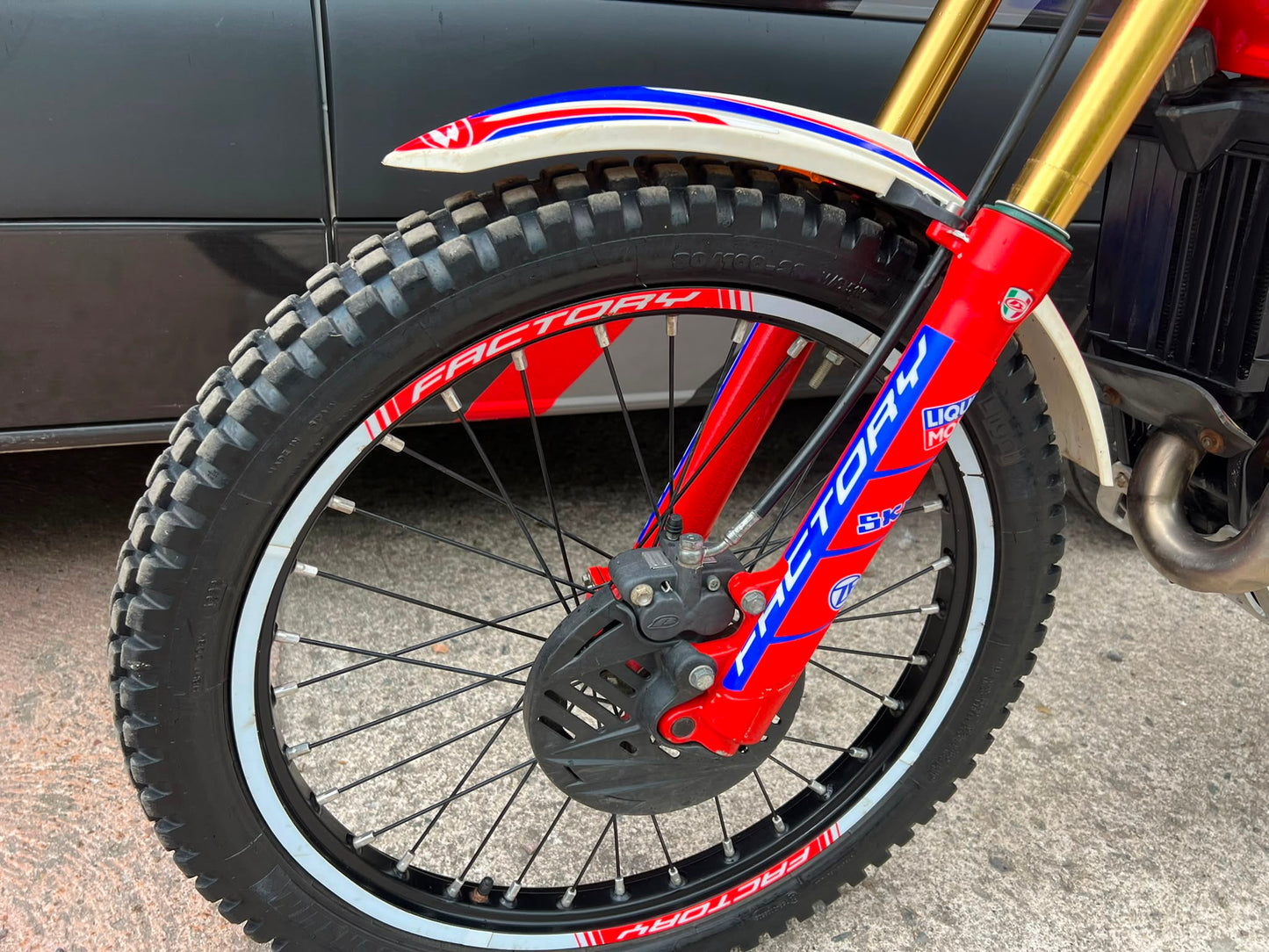 2023 Beta EVO Factory 2T 125cc Trials Bike