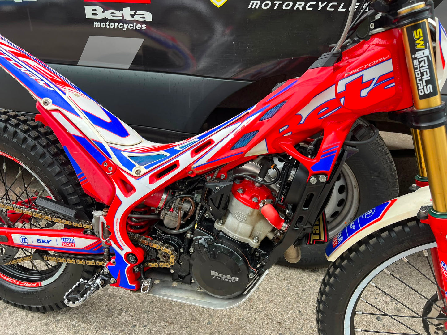 2023 Beta EVO Factory 2T 125cc Trials Bike