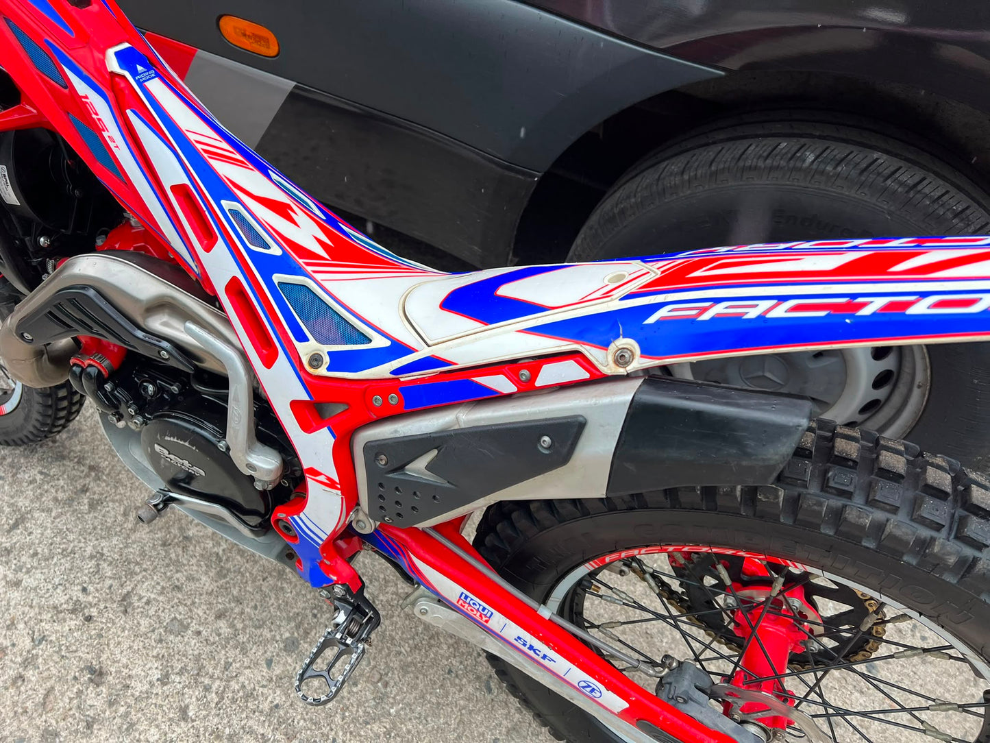 2023 Beta EVO Factory 2T 125cc Trials Bike