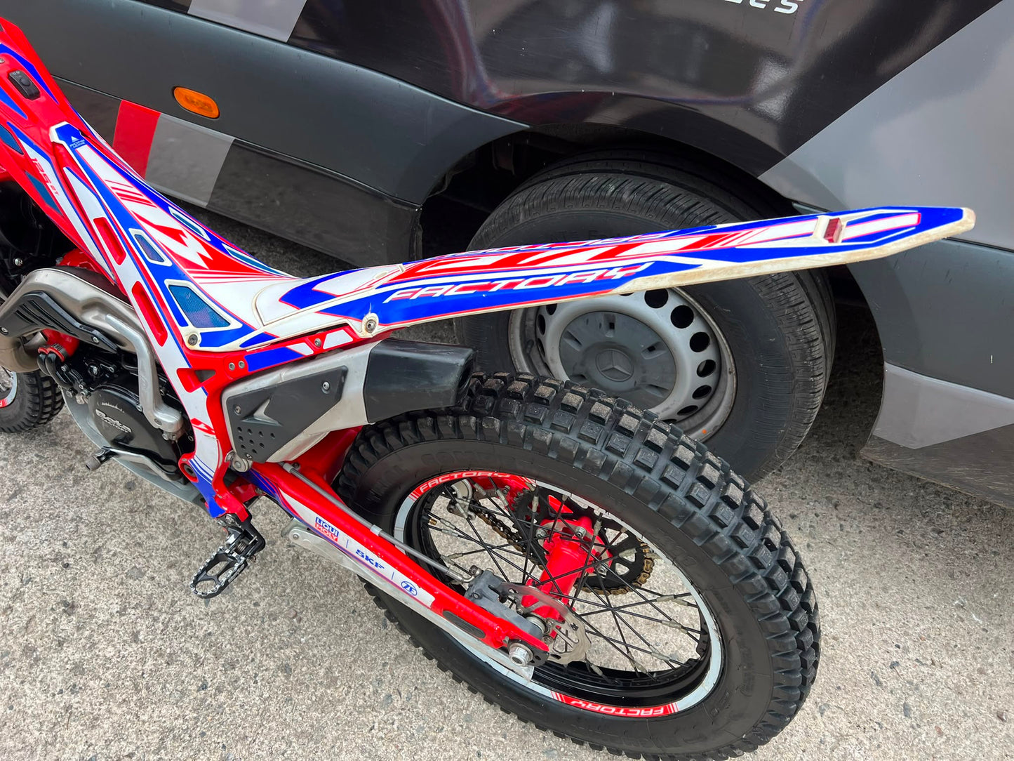 2023 Beta EVO Factory 2T 125cc Trials Bike