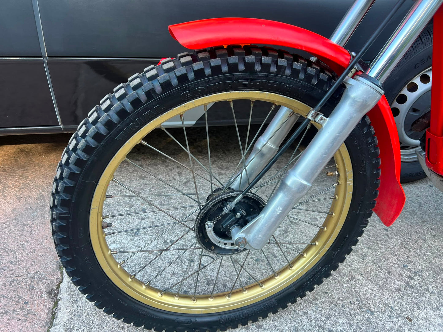 Honda TLR Twinshock 200cc Classic Trials Bike