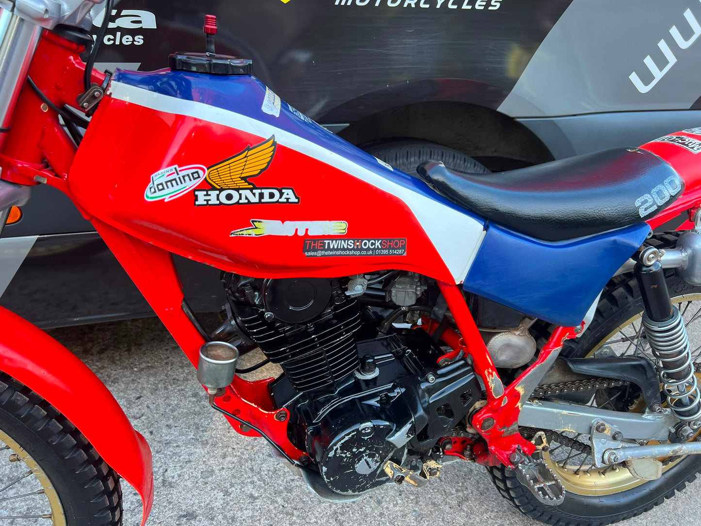 Honda TLR Twinshock 200cc Classic Trials Bike