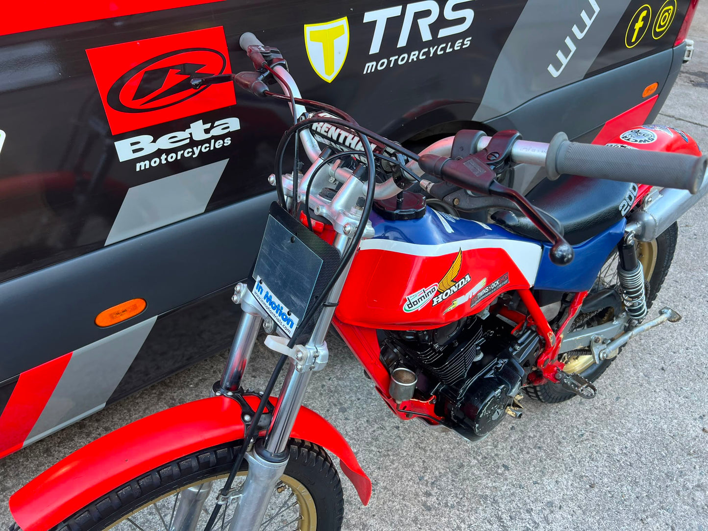 Honda TLR Twinshock 200cc Classic Trials Bike