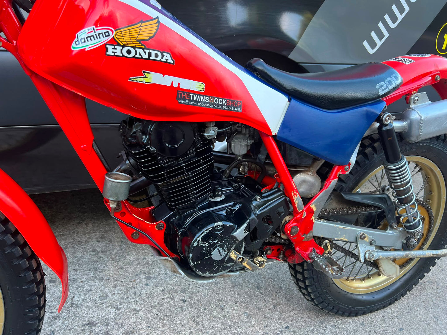Honda TLR Twinshock 200cc Classic Trials Bike