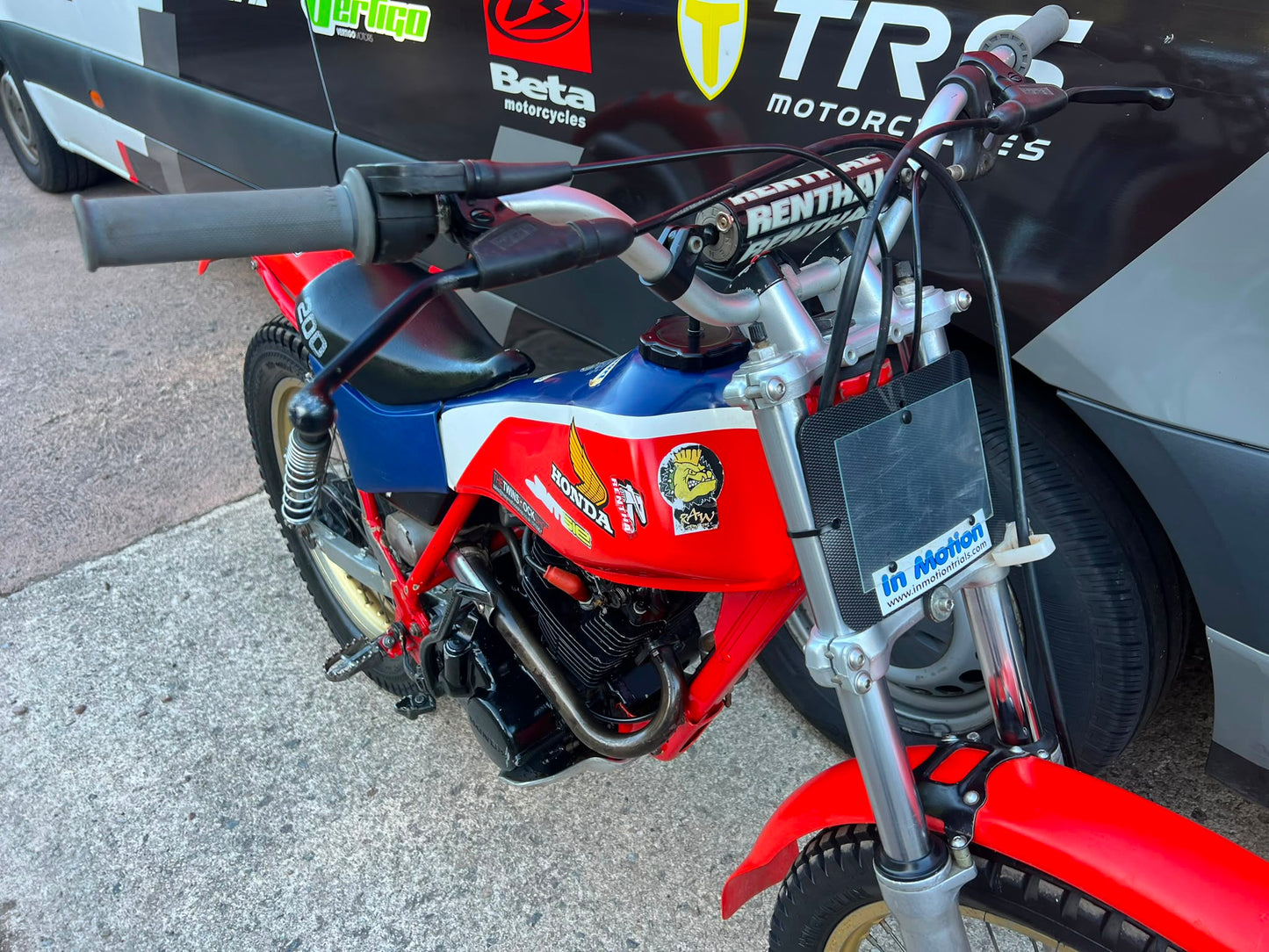 Honda TLR Twinshock 200cc Classic Trials Bike