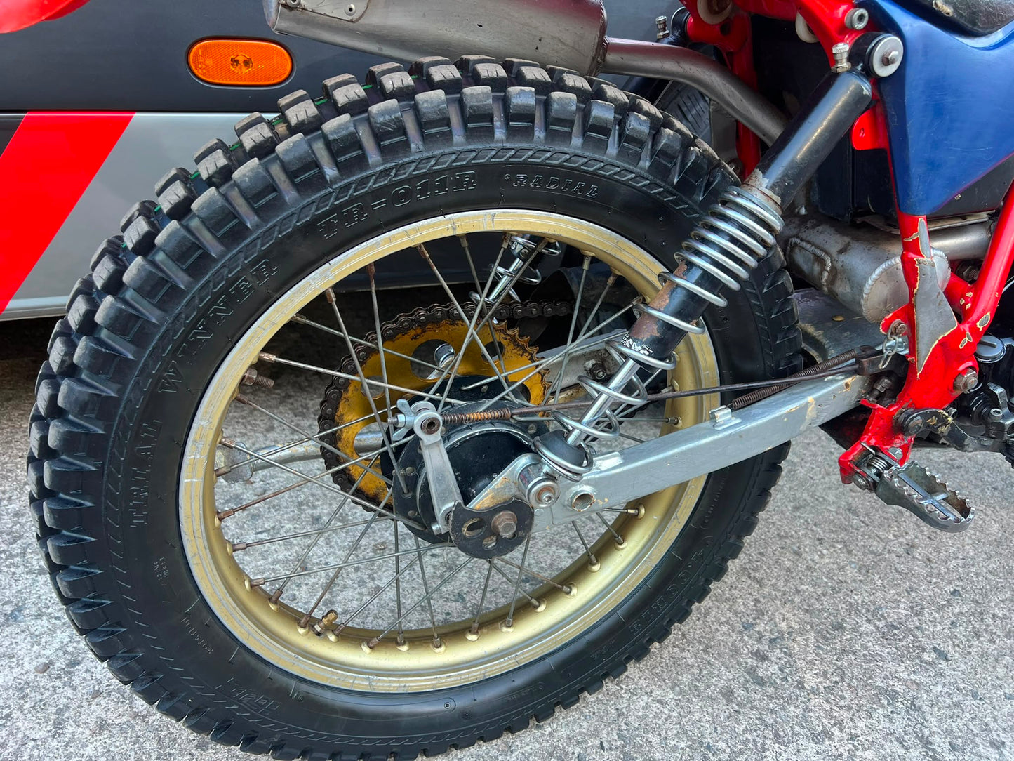 Honda TLR Twinshock 200cc Classic Trials Bike