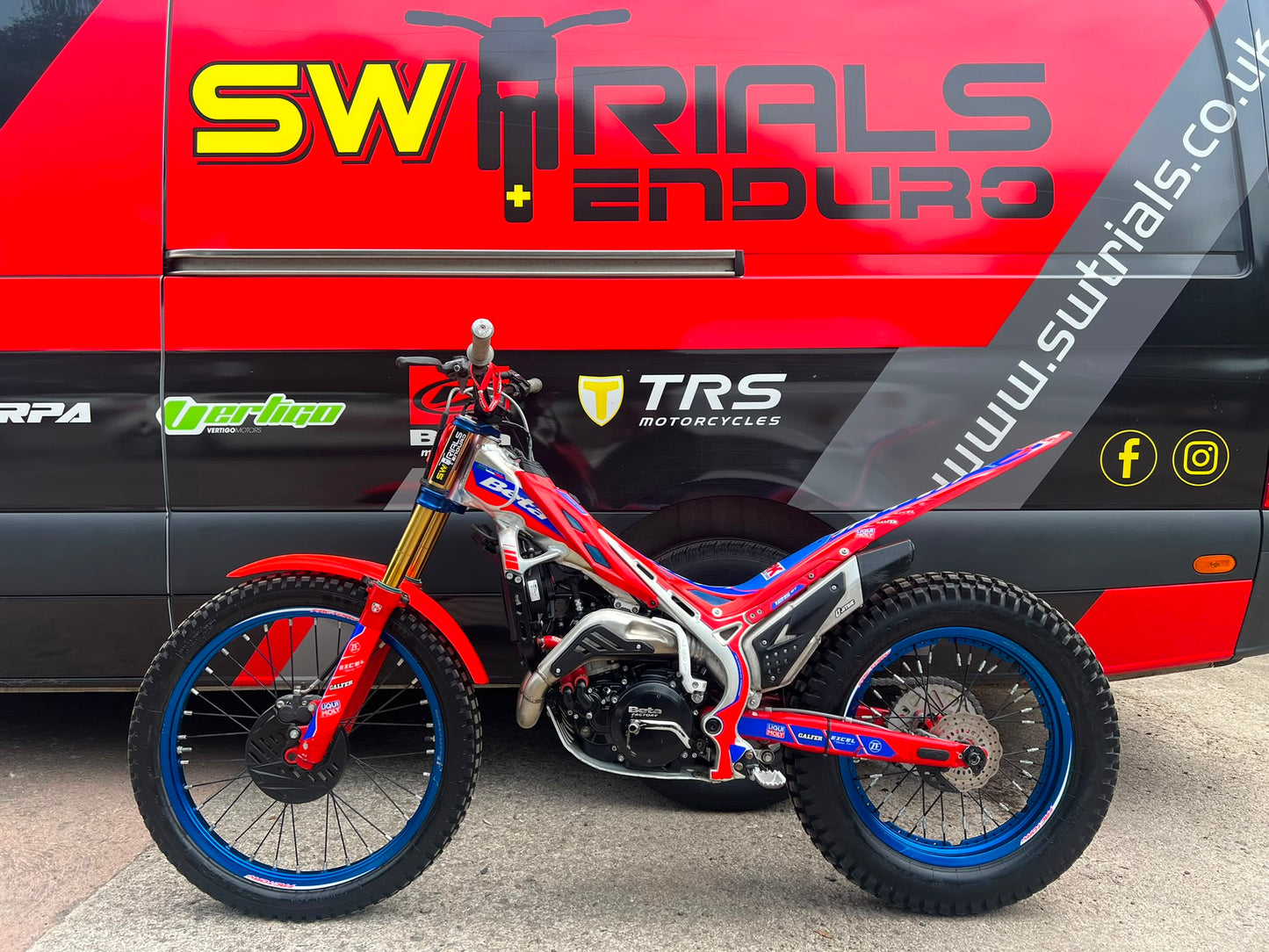 2024 Beta EVO Factory 2T 125cc Trials Bike