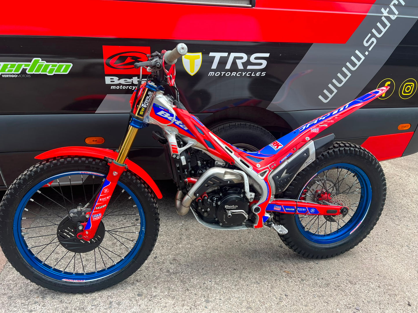 2024 Beta EVO Factory 2T 125cc Trials Bike