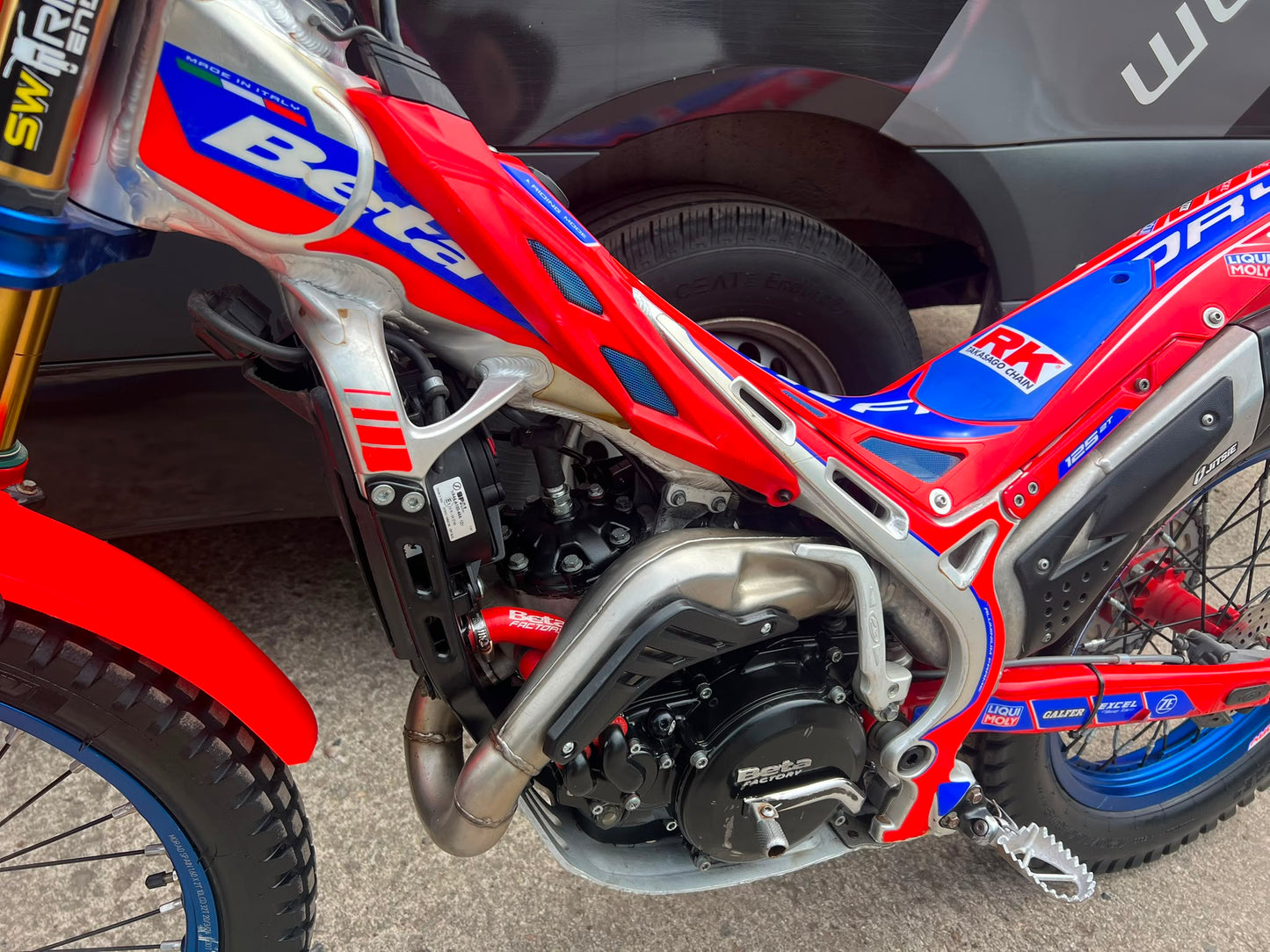 2024 Beta EVO Factory 2T 125cc Trials Bike