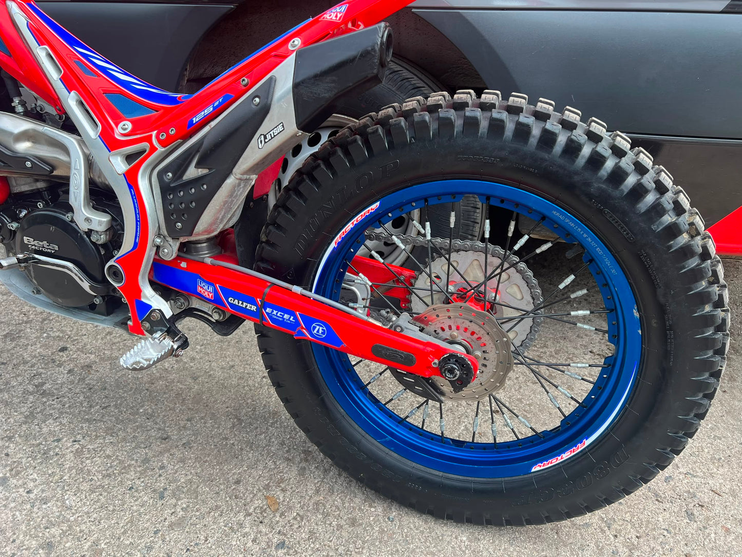 2024 Beta EVO Factory 2T 125cc Trials Bike