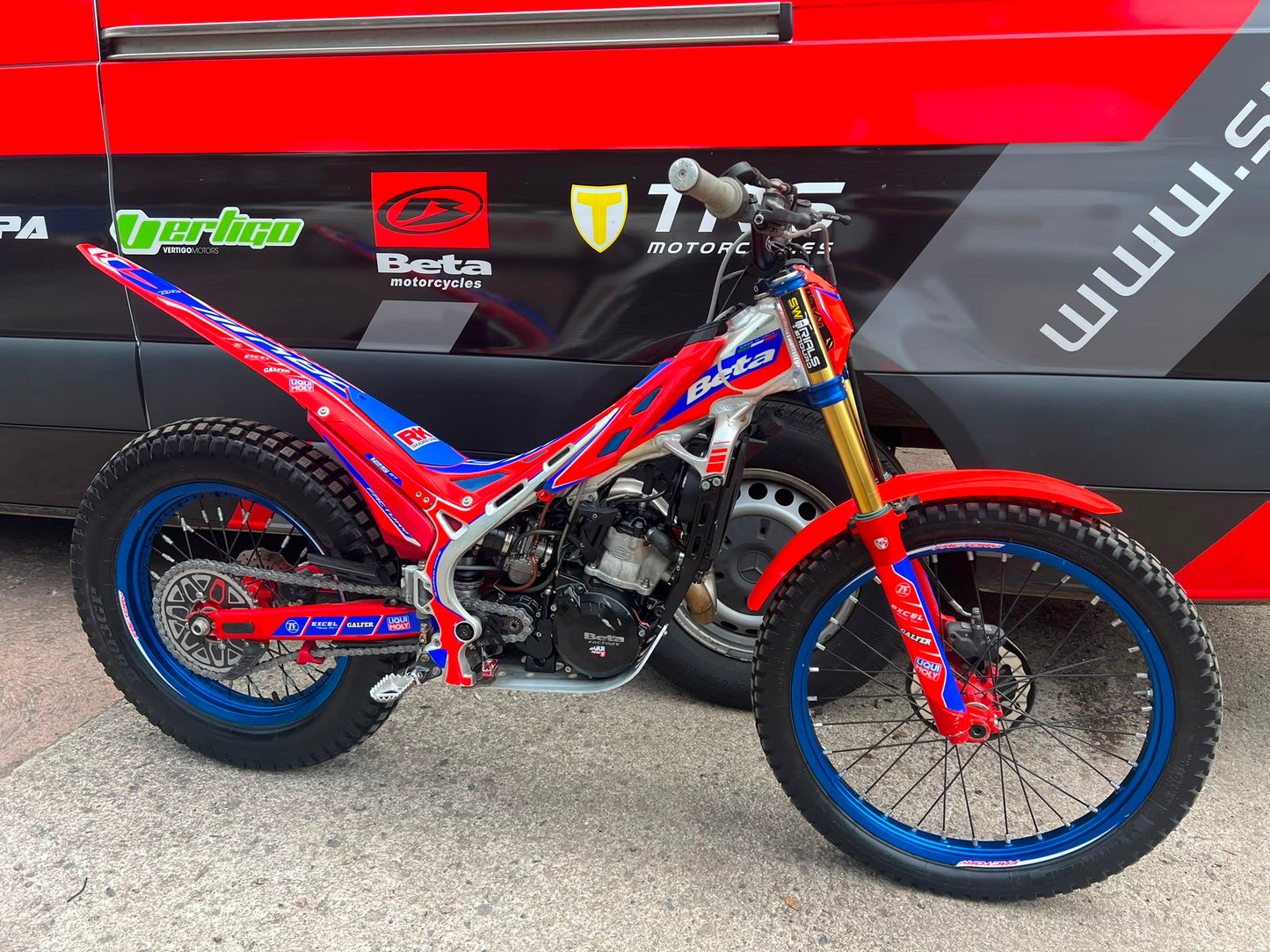 2024 Beta EVO Factory 2T 125cc Trials Bike