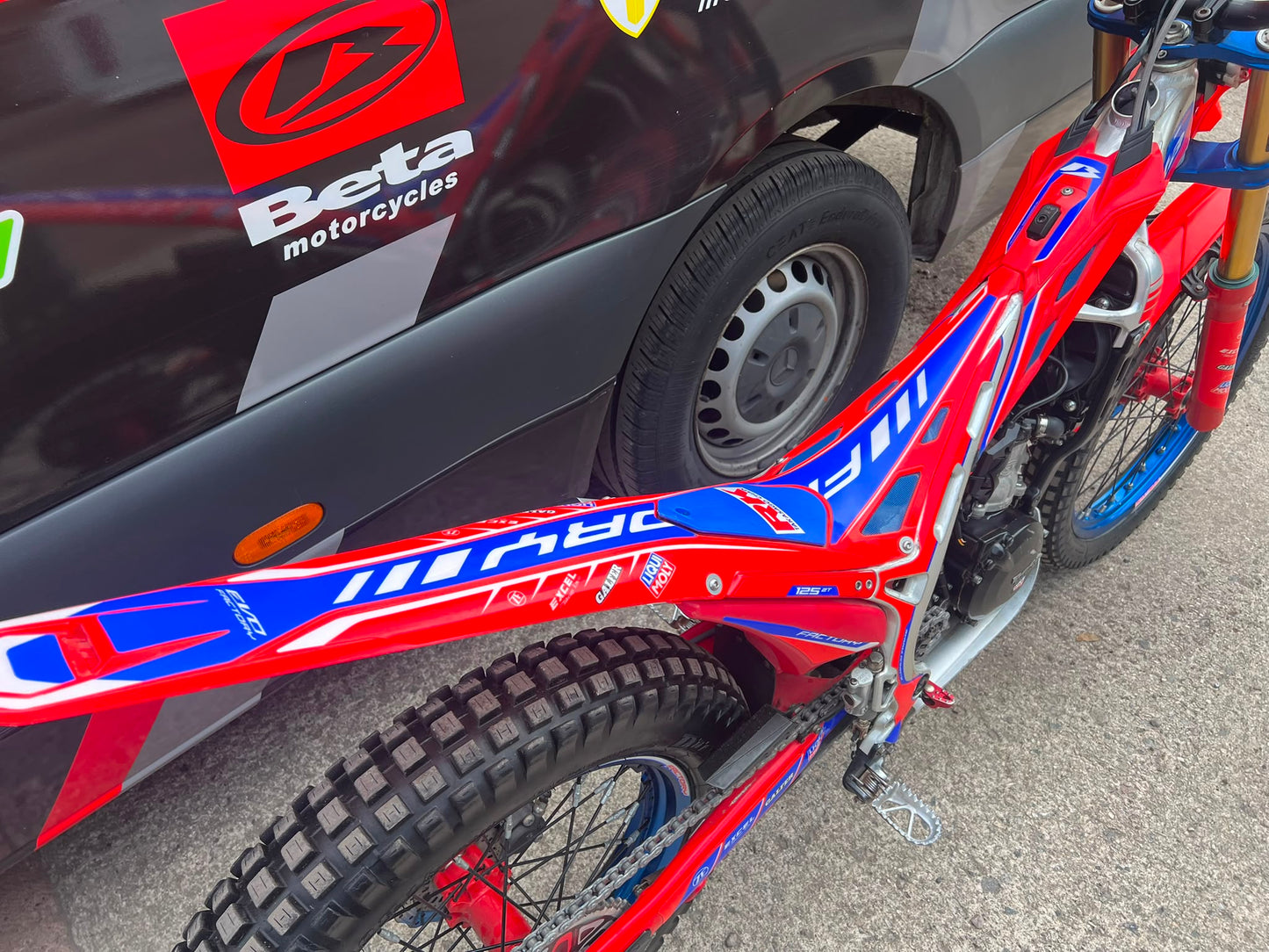 2024 Beta EVO Factory 2T 125cc Trials Bike